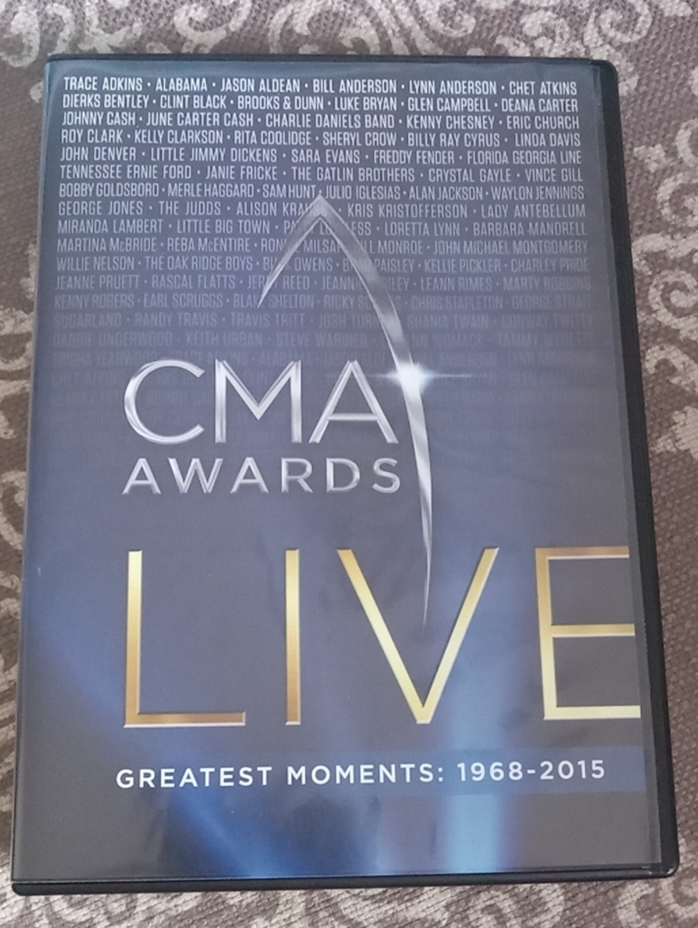 10 DVDS of The CMA AWARDS LIVE GREATEST MOMENTS 1968-2015